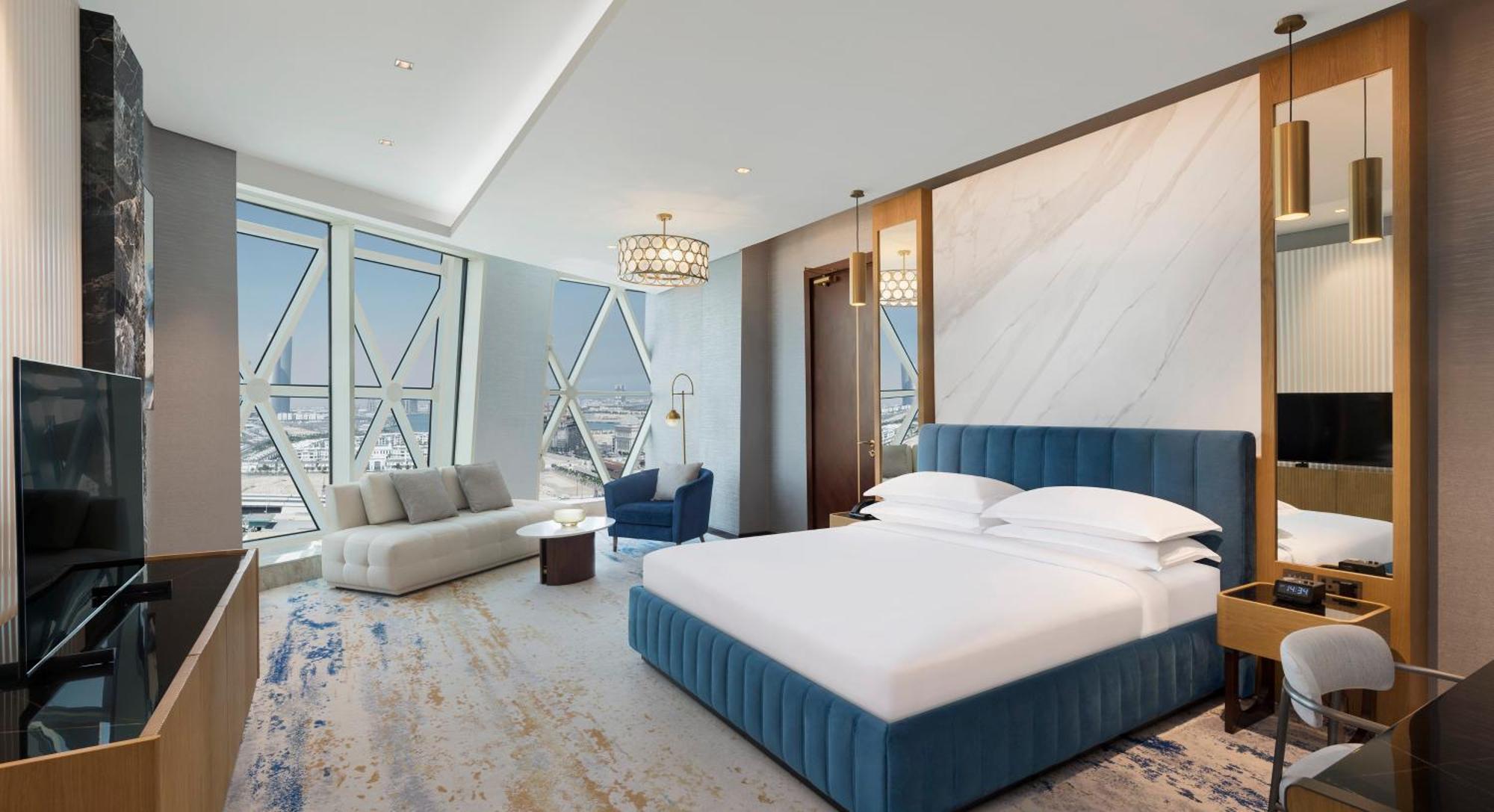 Velero Hotel Doha Lusail Eksteriør bilde A bedroom at the hotel