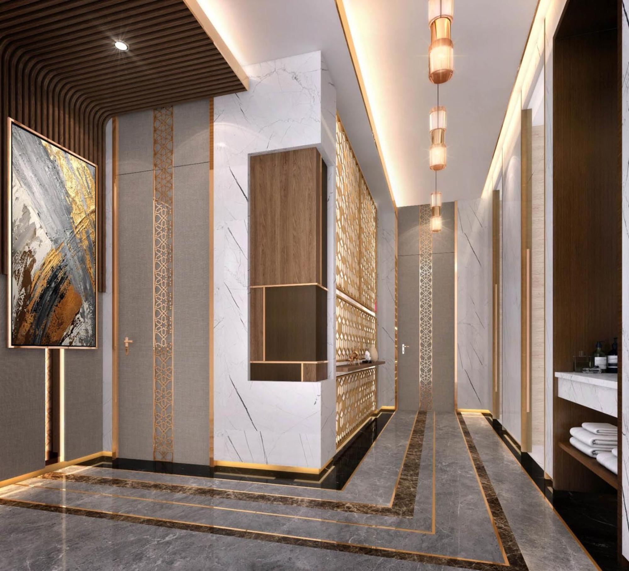 Velero Hotel Doha Lusail Eksteriør bilde Interior of the hotel
